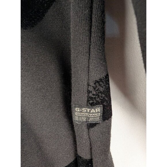 G-Star Raw Shirt Womens Small Black Straight Fit Graphic Sweatshirt - Picture 4 of 9